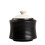 Plain ceramic screw black Tank seal tank pet urn fine craftsmanship, 1