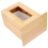 Cremation Urns Ashes Memorial Solid Wood Pet Storage Bottle Wooden Container 3