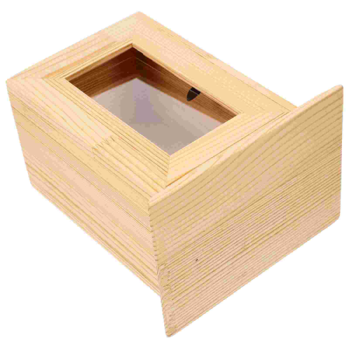 Cremation Urns Ashes Memorial Solid Wood Pet Storage Bottle Wooden Container 2