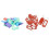 25 pcs multicolored plastic key identification sticker and 20 pcs label keychain 2