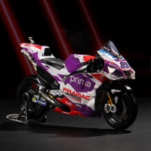 (Nr. 89 Martin 2022) 1:18 2022 Ducati Pramac Racing #5 Zarco #89 Martin Gelicentieerde Simulatie Legering