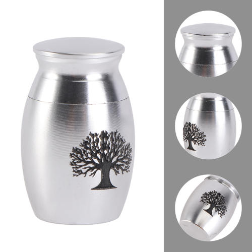 1pc Pet Asche Lagerung Container Tier Asche Urne Pet Erdreich Container Glas 1