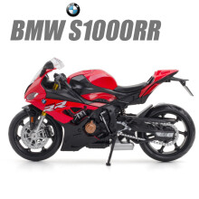 (Red)1/12 S1000RR Motorcycle Cars Models Toys Alloy Diecast Shork-Absorber Motorcyclea Vehicle