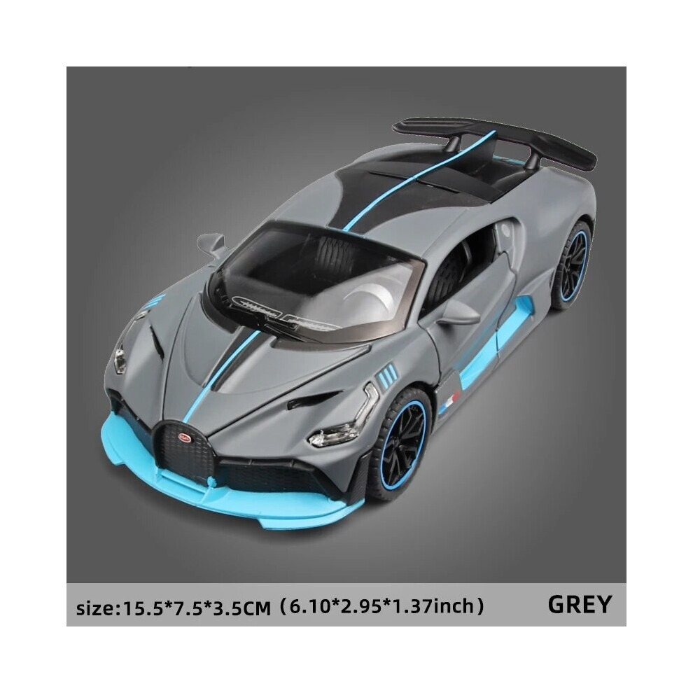 (GREY) Model for metal vehicle racing alloy Model Car Miniature Diecast 1:32-image-OPC-PH7X6NG-NEW
