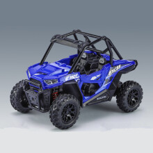 (Blue)1:24 Alloy ATV Sports Motorcycle Model Diecasts Metal Beach All-Terrain Off-Road Motorcycle Model