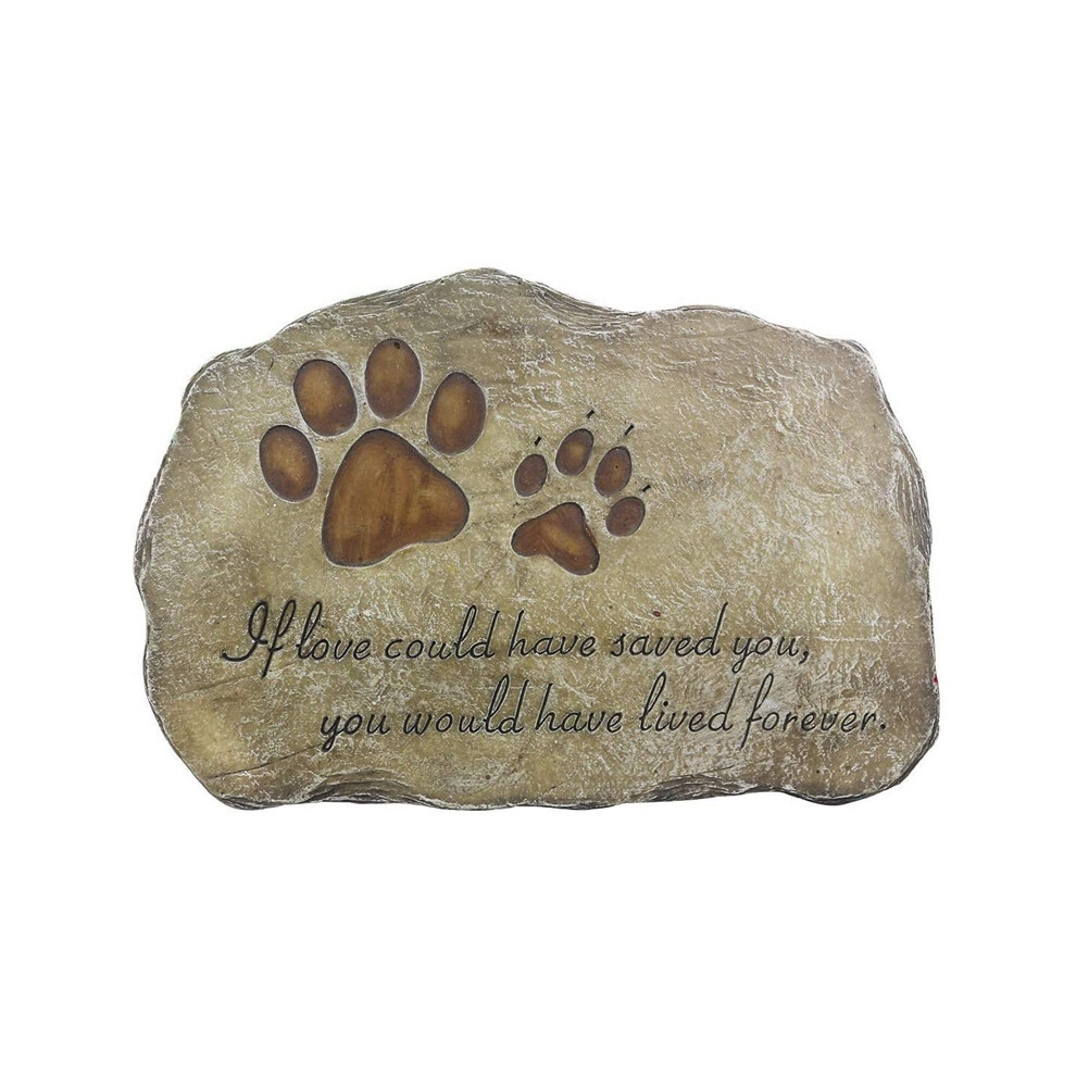 Pietra Commemorativa Per Animali Domestici, Per Un Cane O Un Gatto, Pietra Da Giardino Per Un Animale