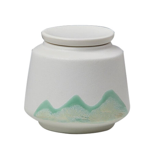 Rough ceramic jars, small ceramic hand painted sealed jars, household 1