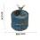 Funeral Ashtray Urn for Human Cremation Pet Ash Holder Ceramic Keepsake 2