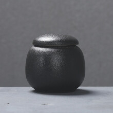 black cremation urns for pet human ashes Ceramic urn Small memorial funeral