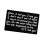 Small Engraved Wallet Card Keepsake Card Metal Love Note Anniversary 1
