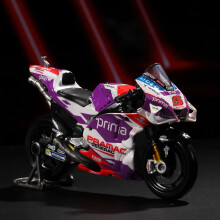 (Nr. 5 Zarco 2022) 1:18 2022 Ducati Pramac Racing #5 Zarco #89 Martin Licensed Simulation Alloy Motorfiets