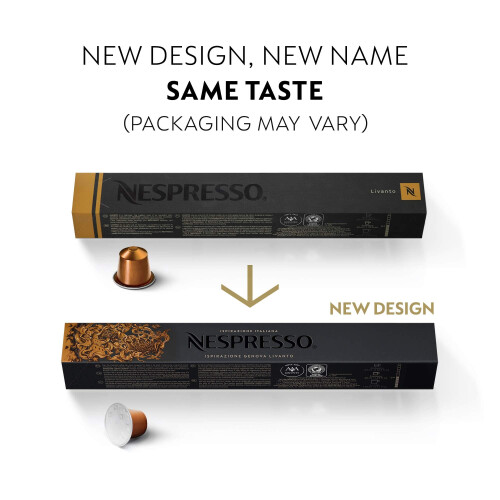 Nespresso 50 Capsules Livanto Nespresso 1
