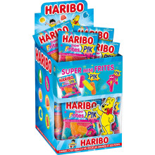 Haribo Bonbon G?lifi? Super Mini Frites Pik 40 g x 30 Sachets