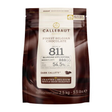 CALLEBAUT fonc? chocolat noir chocolat 2,5 kg