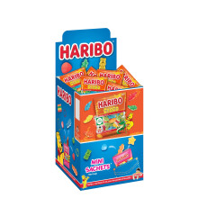 HARIBO - Croco - Bonbons Sans Colorants Artificiels - Mini Sachets - 30 x 40 g