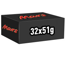 MARS - Barres Chocolat au Lait, Nougat & Caramel - Grand format - 32 x 51g