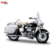 (1968 FLH Electra) 1:18 Harley-Davidson Motorfiets 1999 FLHR Road King Rode Legering Motorfiets Model