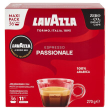 Lavazza A Modo Mio Espresso Passionale 256 Capsules de Cafe Espresso, Foncee