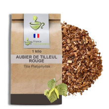 Tisane Aubier de Tilleul rouge CT 1 KILO Tilia platyphyllos