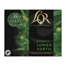 L'OR Professional, 50 Capsules de Caf? Lungo Subtil, Intensit? 3, 100% Grains Arabica, Compatibles Nespresso Professionnel