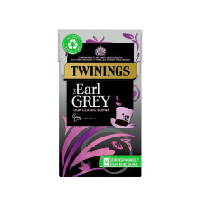 Twinings - Th? Earl Grey - lot de 4 bo?tes de 50 sachets de th?