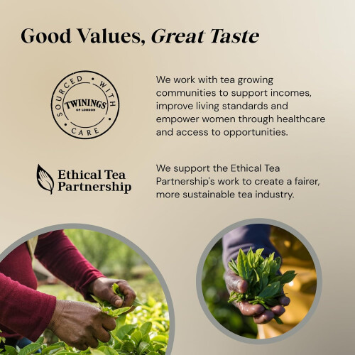 Twinings Twinings - Th? Earl Grey - lot de 4 bo?tes de 50 sachets de th? 2