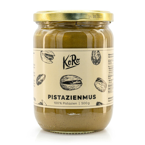 KoRo - Pur?e de Pistaches D?cortiqu?es et Torr?fi?es 500 g