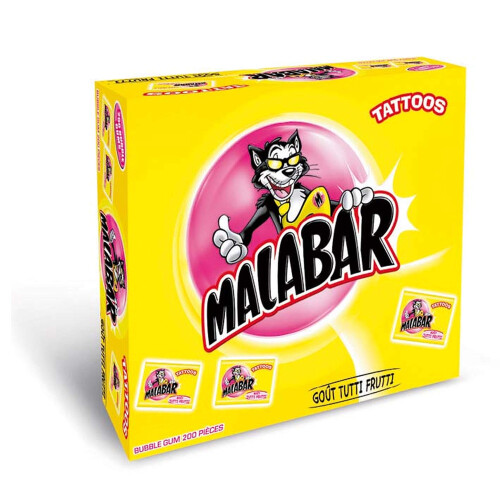 Malabar Bonbons Tutti Boite de 200 Pi?ces
