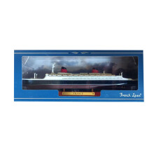 (A)Diecast Alloy 1:1250 Scale World Luxury Cruise Normandy LUSITANIA French Cruise Ship Model