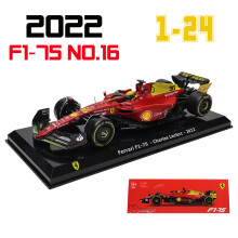 (1-24 2022 F1-75-16)1:24 2022 Red Bull RB18 Vesta Pan Perez Car # 1 # 11 alloy car model Formula