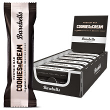 Barebells Barre de prot?ine 20g proteine, 12x55g chocolat protein bars (Cookies&Cream)