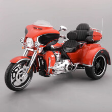 (Tri Orange Foam) 1:12 Harley-Davidson 2021 CVO Tri Glide Alloy Classic Motorfiets Model Diecast