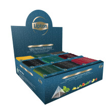 Lipton Exclusive Collection Coffret Th?s et Infusions, 9 Parfums Diff?rents, Label Rainforest Alliance, 108 Sachets- 190,8g