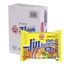Ottogi Jin Ramyon (doux) 120 g (lot de 20)
