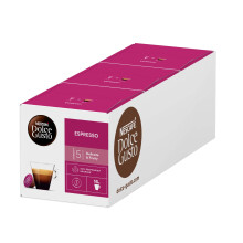 NESCAF? DOLCE GUSTO Espresso Arabica 100% - Capsules Compatibles Machine ? Expresso - 48 Unit?s de 50 ml - V?g?tarien - Torr?fi? - America du Sud