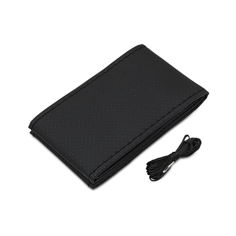 (Black)Car Steering Wheel Cover Leather SEAT Leon 1 2 3 MK3 FR Cordoba Ibiza Arosa Alhambra Altea-image-OPC-PH7X8ZH-NEW