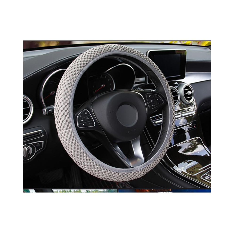 (Weaving) Car Steering Wheel Cover Car Accessories Fits Models Nissan Qashqai J10 Almera N16 Tiida 9319708094398