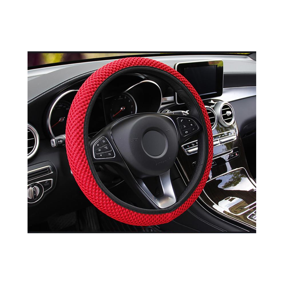 (Weaving) Car Steering Wheel Cover Car Accessories Fits Models Nissan Qashqai J10 Almera N16 Tiida 9319708094404