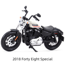 (White)1:18 Harley-Davidson 2022 Forty-Eight 48 Special Diecast Vehicles Collecting Hobbies