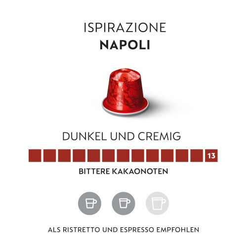 Nespresso Nespresso Ispriazione Napoli Lot de 50 capsules 1