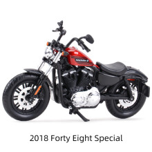 (Red)1:18 Harley-Davidson 2022 Forty-Eight 48 Special Diecast Vehicles Collecting Hobbies