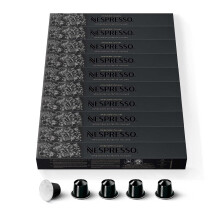 Nespresso Original ? Bundle 100 Capsules de Caf? Ristretto ? Intensit? 10 ? Pour Ristretto & Espresso ? (10 ?tuis de 10)