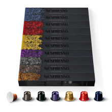 Nespresso Original - Bundle Ispirazione Italiana 100 Capsules de caf? - 20x Kazaar, 10x Ristretto, 10x Arpeggio, 20x Napoli, 20x Venezia, 10x Roma, 10