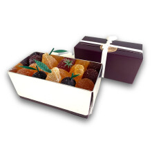 P?tes de fruits Artisanales - Lot de 2 ballotins de 380G - Saveurs multi fruits - (sans gluten, sans colorant, sans ar?me artificiel, sans lactose et