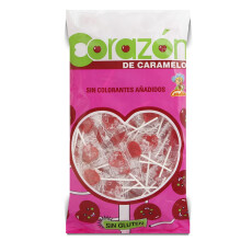 Mini Heart Lollipop - Bonbon avec b?ton - 200 unit?s - Sucettes