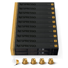 Nespresso Original ? Bundle 200 Capsules de caf? Volluto ? Intensit? 4 ? Pour Espresso & Cappuccino Recette Lait ? (20 ?tuis de 10)