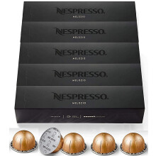 Nespresso Capsules VertuoLine, Melozio, caf? torr?fi? moyen, 50 dosettes de caf?