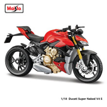 1:18 Ducati Monster 2021 Super Naked V4 S original authorized simulation alloy motorcycle