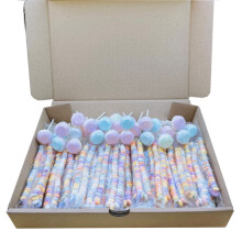 Assortiment de bonbons colliers et sucettes dextrose 990grams 60 pi?ces - Confiseries r?tro