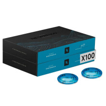 Nespresso Professionnel - 100 Capsules Guatemala - Intensit? 6 - Pour Espresso & Lungo - (2 bo?tes de 50) - Adapt? aux Professionnels